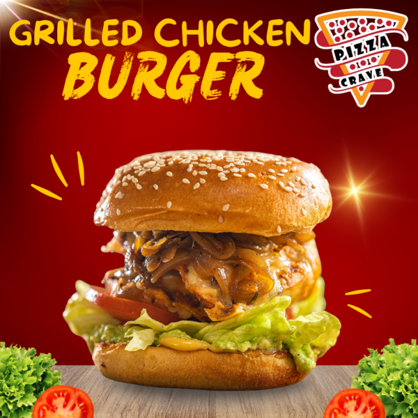 GRILLED CHICKEN BURGER