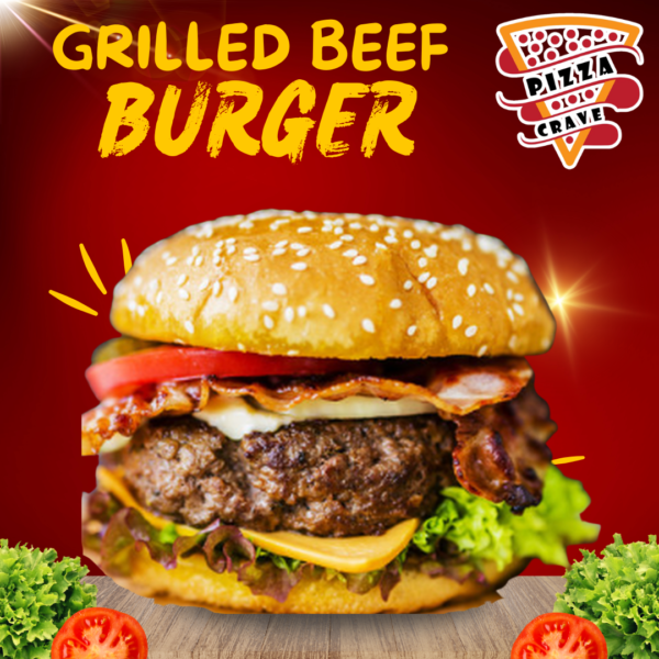 GRILLED BEEF BURGER