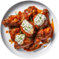 GARLIC MAYO WINGS