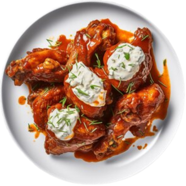 GARLIC MAYO WINGS
