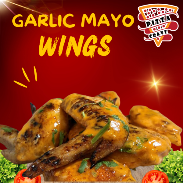 GARLIC MAYO WINGS